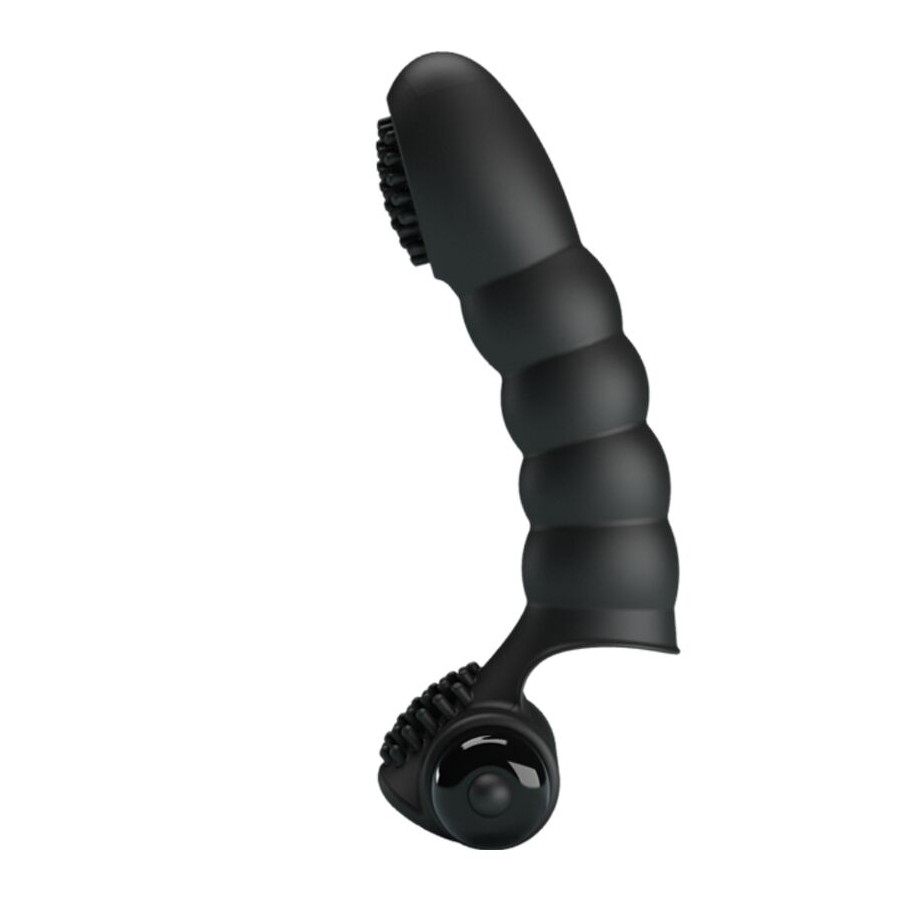 PRETTY LOVE - ALEXANDER FINGER VIBRATOR 10 VIBRATIONS BLACK